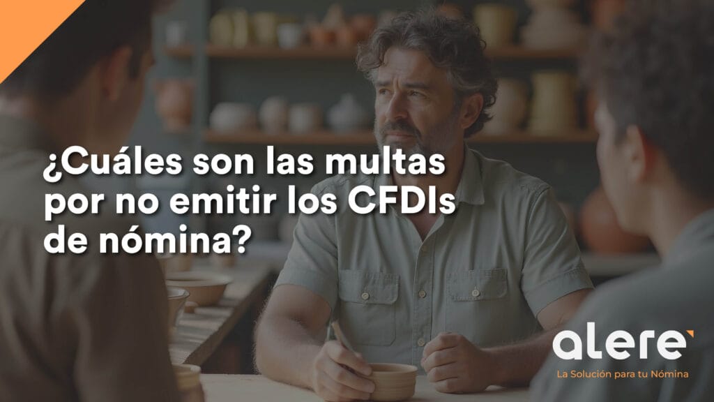 Multas por no emitir CFDIs de nómina