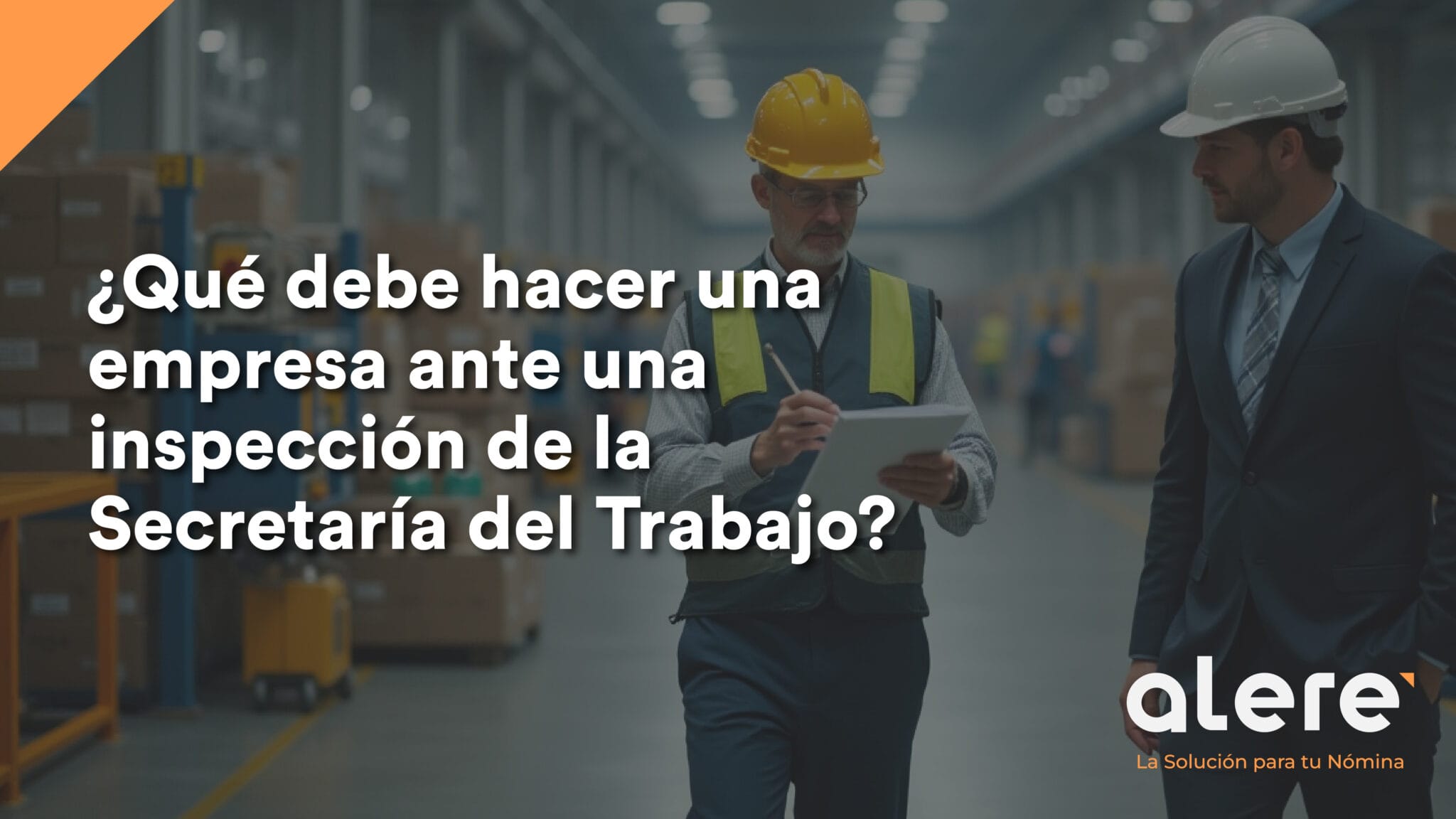 ¿Qué hacer ante una inspección de la Secretaría del Trabajo? | Alere ...
