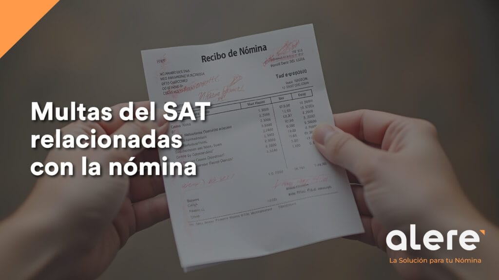 Multas del SAT relacionadas con la nómina